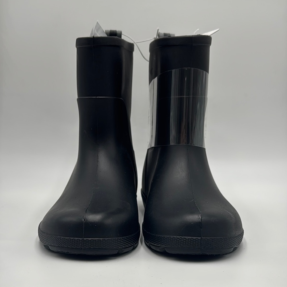 NWT Totes Cirrus Black Lightweight Rain Boots Size 4-5 - Picture 12 of 12